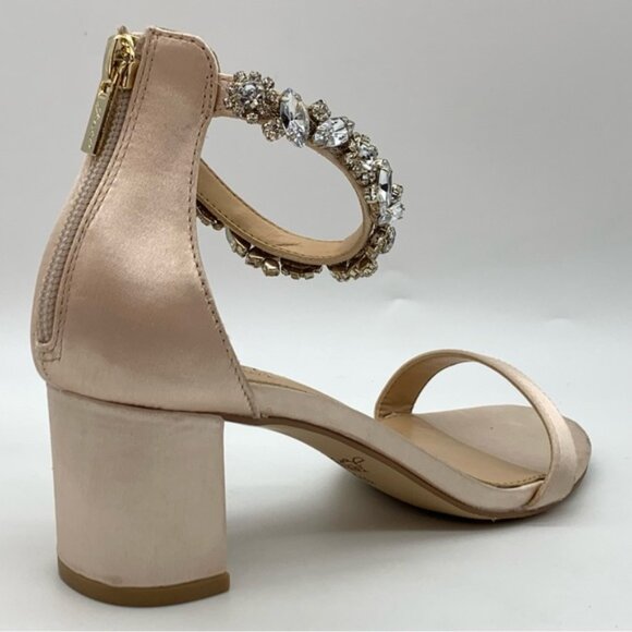 Jewel Badgley Mischka Catalina  Ankle Strap Sandal - Picture 7 of 15